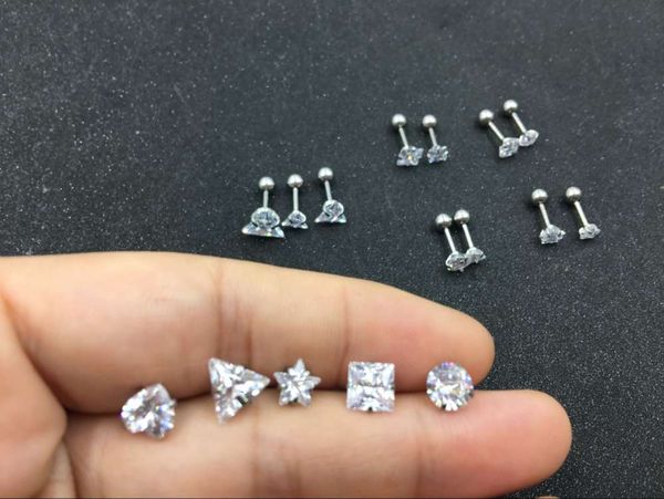 zircon earrings geometric zircon earbone nails stainless steel earrings piercing jewelry
zircon earrings geometric zircon earbone nails stainless steel earrings piercing jewelry
