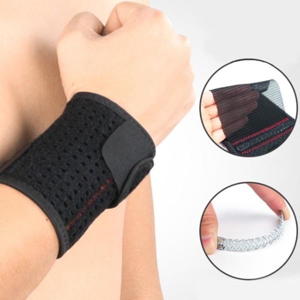 wrist support elastic sport bandage wristband weight lifting fitness straps wraps weat band powerlifting, Black;red
wrist support elastic sport bandage wristband weight lifting fitness straps wraps weat band powerlifting, Black;red