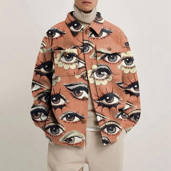 men's jackets monerffi printed jacket coat spring autumn 2021 youth fashion long sleeve casual shirt men oversized 5xl, Black;brown
men's jackets monerffi printed jacket coat spring autumn 2021 youth fashion long sleeve casual shirt men oversized 5xl, Black;brown