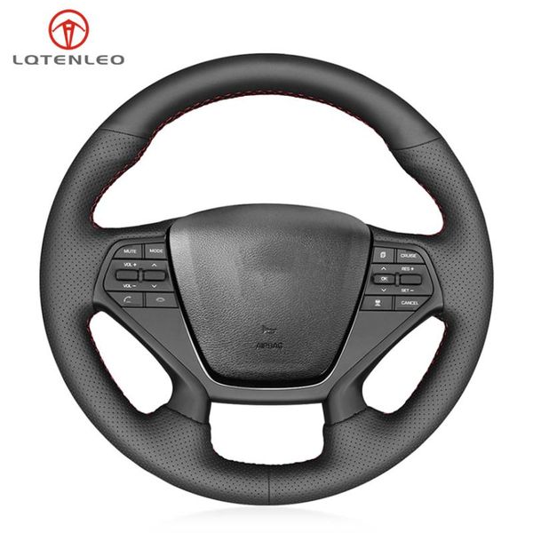 steering wheel covers lqtenleo black artificial leather hand-stitched car cover for sonata 9 2021 (4-spoke)
steering wheel covers lqtenleo black artificial leather hand-stitched car cover for sonata 9 2021 (4-spoke)