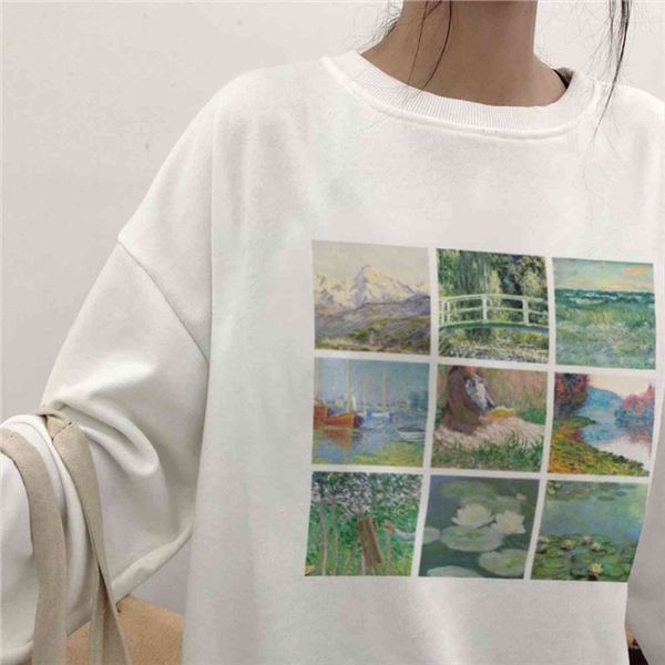 vintage monet art oil painting womens sweatshirt weatershirt winter warm fashion soft grunge aesthetic printed o neck harajuk causal, Black
vintage monet art oil painting womens sweatshirt weatershirt winter warm fashion soft grunge aesthetic printed o neck harajuk causal, Black