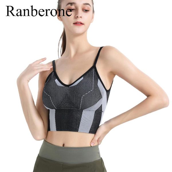 ranberone seamless sports underwear women's yoga vest shockproof sporty female training workout bra fitness clothing gym, White;black
ranberone seamless sports underwear women's yoga vest shockproof sporty female training workout bra fitness clothing gym, White;black