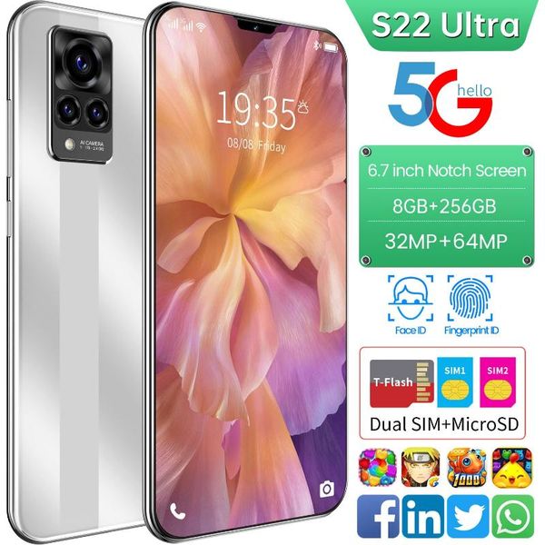 cell phone pouches s22 ultra 8+256gb 6.7 inch face unlock double sim+micro sd deca core 6800mah andriod 11 smart mtk6889+cell
cell phone pouches s22 ultra 8+256gb 6.7 inch face unlock double sim+micro sd deca core 6800mah andriod 11 smart mtk6889+cell