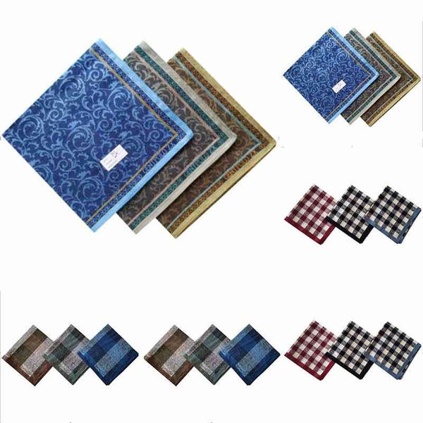 3pcs vintage cotton for men business suit pocket accessories square royal flower lattice handkerchief 43x43cm, Blue;white
3pcs vintage cotton for men business suit pocket accessories square royal flower lattice handkerchief 43x43cm, Blue;white