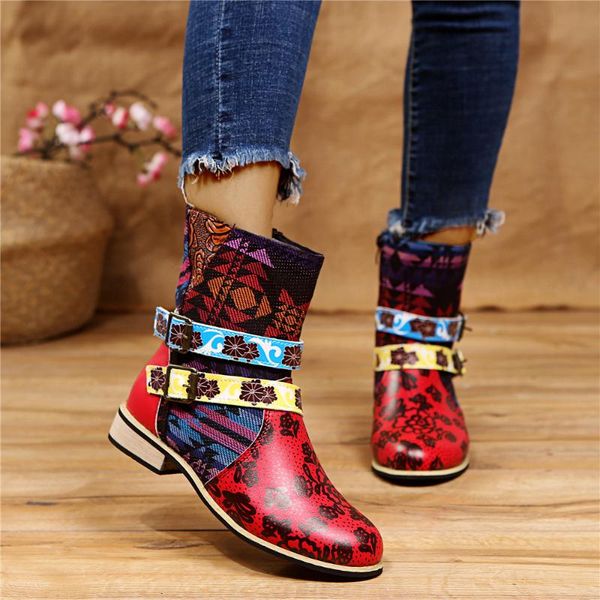 boots fashion women winter zipper trend stitched leather shoes woman low heel double buckle ankle plus size zapatos mujer, Black
boots fashion women winter zipper trend stitched leather shoes woman low heel double buckle ankle plus size zapatos mujer, Black