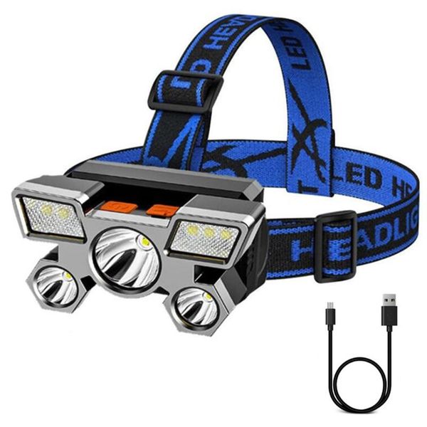 bike lights 2021 5led with built-in 18650 battery usb rechargeable portable lantern headlamp outdoor camping headlight
bike lights 2021 5led with built-in 18650 battery usb rechargeable portable lantern headlamp outdoor camping headlight