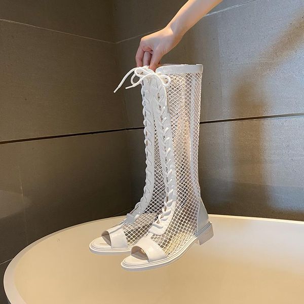 boots mezereon open toe zipper thigh high rome gladiator sandals women hollow shoes breathable mesh leather summer lace-up, Black
boots mezereon open toe zipper thigh high rome gladiator sandals women hollow shoes breathable mesh leather summer lace-up, Black