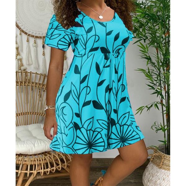 summer women dress casual short sleeve o-neck print a-line dresses plu size street fashion sundress loose beach vestidos, Black;gray
summer women dress casual short sleeve o-neck print a-line dresses plu size street fashion sundress loose beach vestidos, Black;gray
