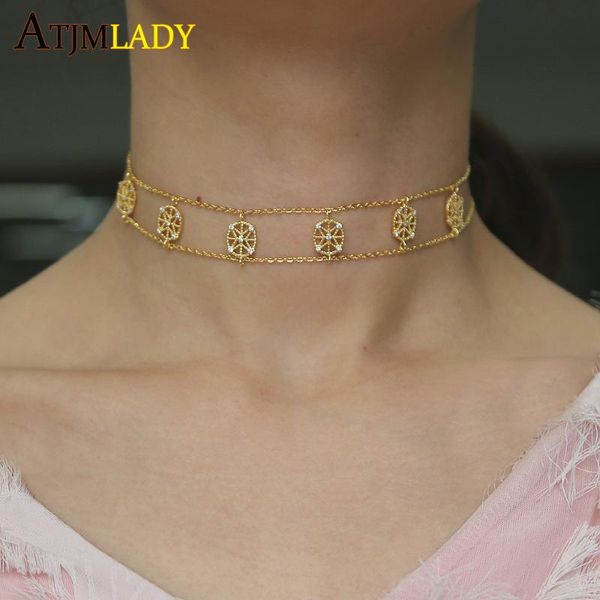 pendant necklaces drop 2021 elegant 6pc elemant choker short necklace for women dainty cz double chain link, Silver
pendant necklaces drop 2021 elegant 6pc elemant choker short necklace for women dainty cz double chain link, Silver