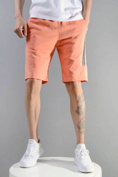 knitted cotton men's summer new style big logo loose breathable five-point sports shorts, White;black
knitted cotton men's summer new style big logo loose breathable five-point sports shorts, White;black