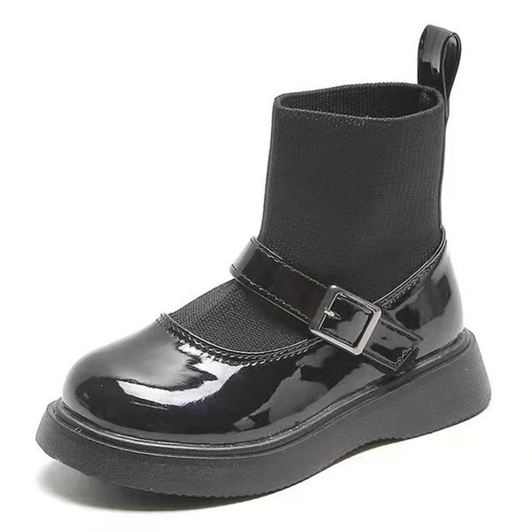 boots fashion black girls kids slip-on shoes knit ankle patent leather autumn 2021 child school uniform dress bottom shoe, Black;grey
boots fashion black girls kids slip-on shoes knit ankle patent leather autumn 2021 child school uniform dress bottom shoe, Black;grey
