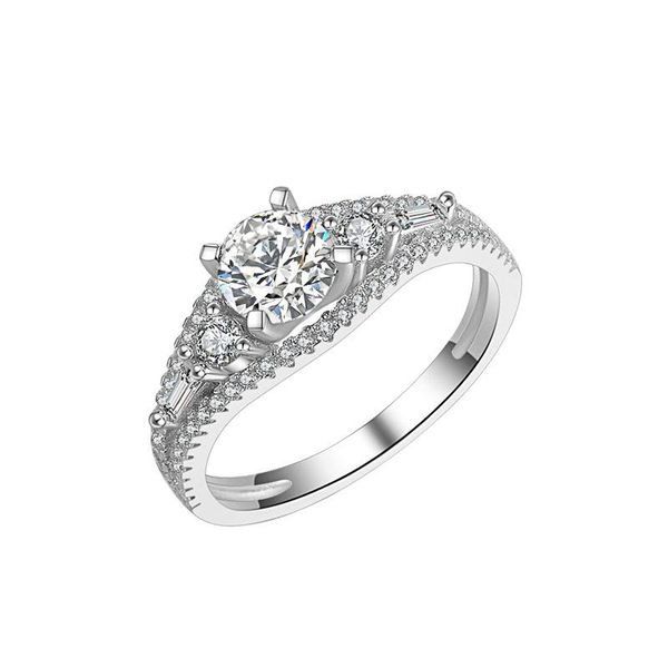 wedding rings yjz113 0.6ct engagement ring wholesale jewelry sterling silver genuine quality brand vintage female with box, Slivery;golden
wedding rings yjz113 0.6ct engagement ring wholesale jewelry sterling silver genuine quality brand vintage female with box, Slivery;golden