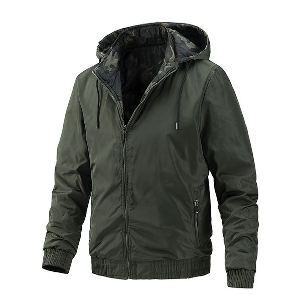 casual hooded jacket men spring autumn solid color slim sports bomber coat male reverse camouflage tactical outdoor overcoat clothes 4xl, Black;brown
casual hooded jacket men spring autumn solid color slim sports bomber coat male reverse camouflage tactical outdoor overcoat clothes 4xl, Black;brown