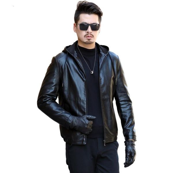 men's jackets 2021 fashion men leather coat autumn winter casual male hooded warm pu coats jacket overcoat, Black;brown
men's jackets 2021 fashion men leather coat autumn winter casual male hooded warm pu coats jacket overcoat, Black;brown