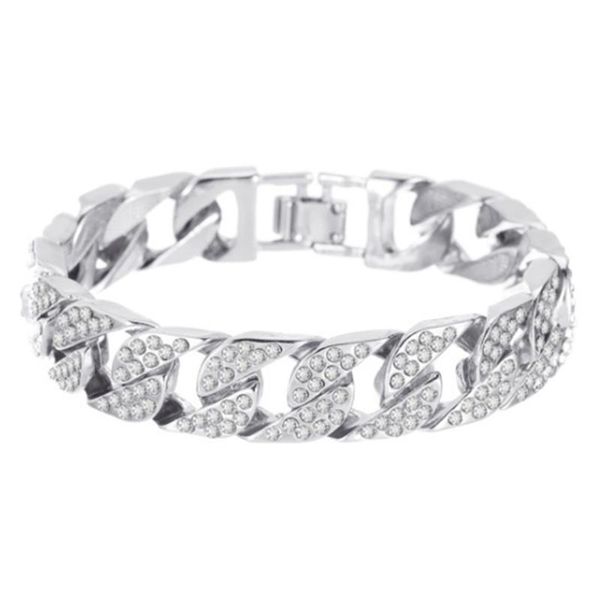 rapper bracelet full rhinestone pave with miami cuban link chain diamond charm bracelets, Golden;silver
rapper bracelet full rhinestone pave with miami cuban link chain diamond charm bracelets, Golden;silver