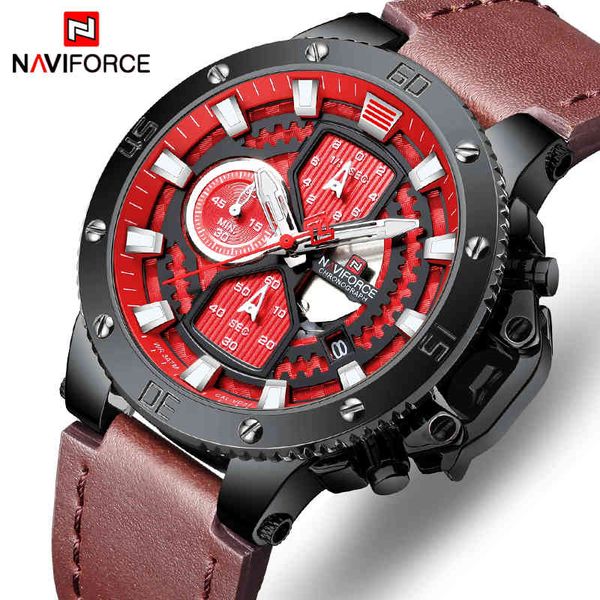 naviforce watch brand man watches chronograph sport waterproof clock man watches military luxury men's analog quartz watch1, Slivery;brown
naviforce watch brand man watches chronograph sport waterproof clock man watches military luxury men's analog quartz watch1, Slivery;brown