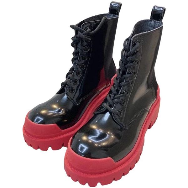boots lxqzym fashion neon walking shoes thick flat platform sports jelly ankle high lace up sneakers increased heels, Black
boots lxqzym fashion neon walking shoes thick flat platform sports jelly ankle high lace up sneakers increased heels, Black