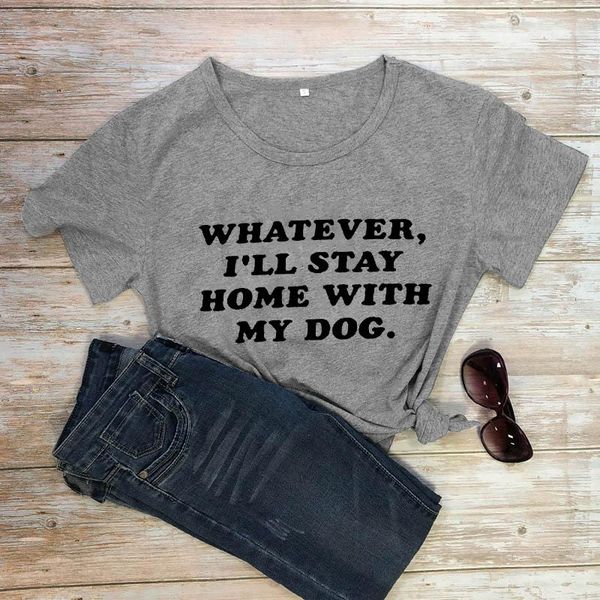women's t-shirt whatever i'll stay home with my dog heart lovers gift tees women casual grunge vintage goth -gray tee, White
women's t-shirt whatever i'll stay home with my dog heart lovers gift tees women casual grunge vintage goth -gray tee, White