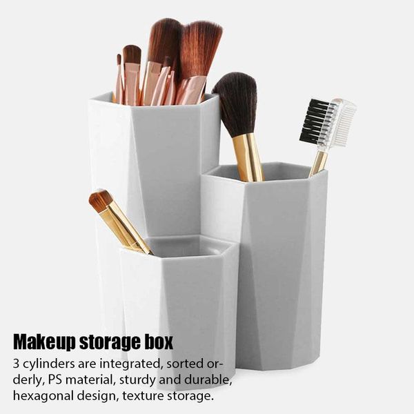 storage boxes & bins 3 lattices cosmetic make-up brush box makeup nail polish holder make up tools pen rack table organizer
storage boxes & bins 3 lattices cosmetic make-up brush box makeup nail polish holder make up tools pen rack table organizer