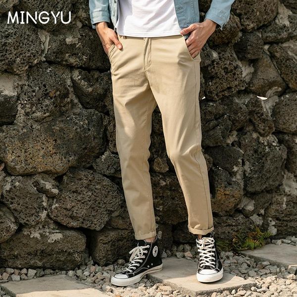 men's pants mingyu brand 2021 summer spring khaki regular fit straight men cotton twill trousers classical chinos 28-38, Black
men's pants mingyu brand 2021 summer spring khaki regular fit straight men cotton twill trousers classical chinos 28-38, Black