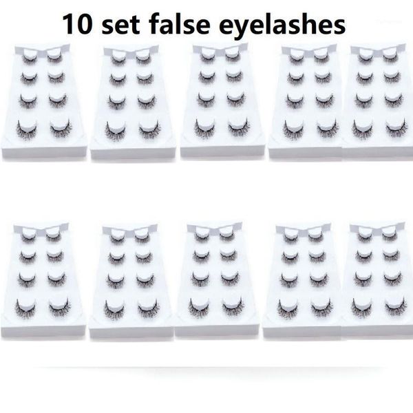 1/5/10sets 3d false eyelashes four pairs/set thick cross lengthen mink handmade lashes set eyelash extension makeup tslm11
1/5/10sets 3d false eyelashes four pairs/set thick cross lengthen mink handmade lashes set eyelash extension makeup tslm11