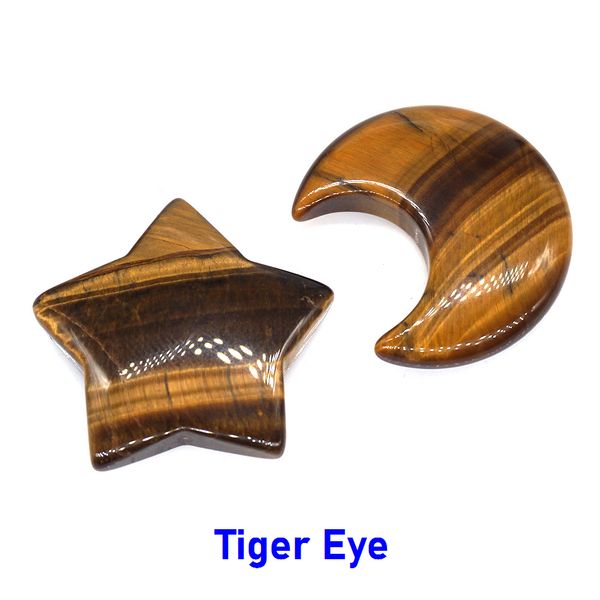 moon star shaped set statues brown tiger eye crystal stone mascot meditation healing reiki gemstone gift room decor, Black
moon star shaped set statues brown tiger eye crystal stone mascot meditation healing reiki gemstone gift room decor, Black
