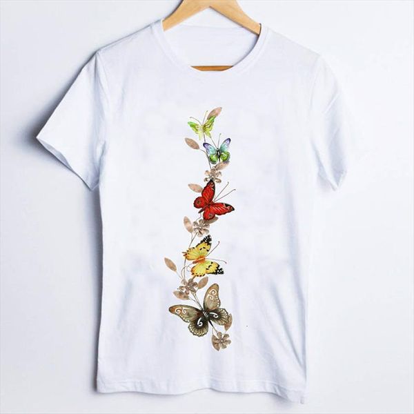 tees print floral butterfly womens t shirts flower travel holiday office cute clothes lady clothing female shirt, White
tees print floral butterfly womens t shirts flower travel holiday office cute clothes lady clothing female shirt, White