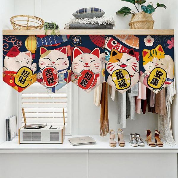 japanese lucky cat short door curtain triangle kitchen bedroom decorative half sushi shop hanging curtains & drapes
japanese lucky cat short door curtain triangle kitchen bedroom decorative half sushi shop hanging curtains & drapes