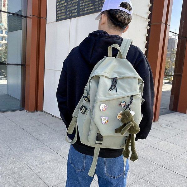 backpack fashion men's 2021 boy student school bag oxford cloth youth man literature and art large capacity
backpack fashion men's 2021 boy student school bag oxford cloth youth man literature and art large capacity