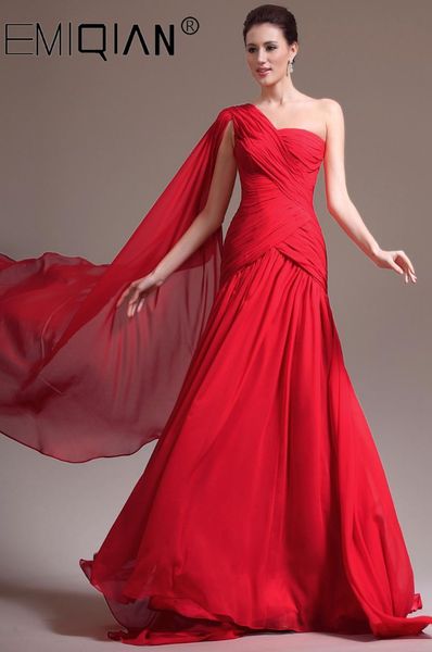 party dresses one shoulder evening dress red sleeveless floor length mermaid ladies pleats formal gown, White;black
party dresses one shoulder evening dress red sleeveless floor length mermaid ladies pleats formal gown, White;black