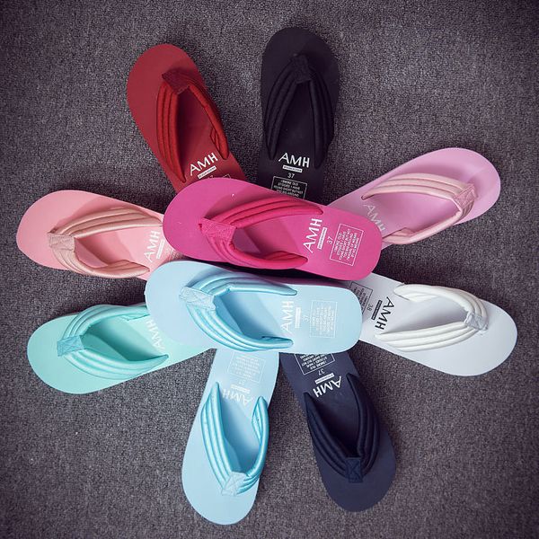 luxury slippers korean herringbone slipper women's slope heel anti-skid beach flip flops in summer 2021, Black
luxury slippers korean herringbone slipper women's slope heel anti-skid beach flip flops in summer 2021, Black