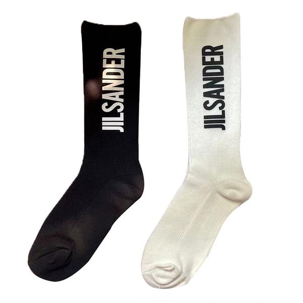 men's socks 2021 tide card fashion jil double needle cotton sander printed letter logo medium tube for men women, Black
men's socks 2021 tide card fashion jil double needle cotton sander printed letter logo medium tube for men women, Black