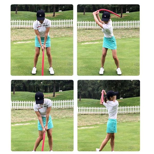 golf training aids outdoor trainer foam swing soft stick multi-functional aid z0r4