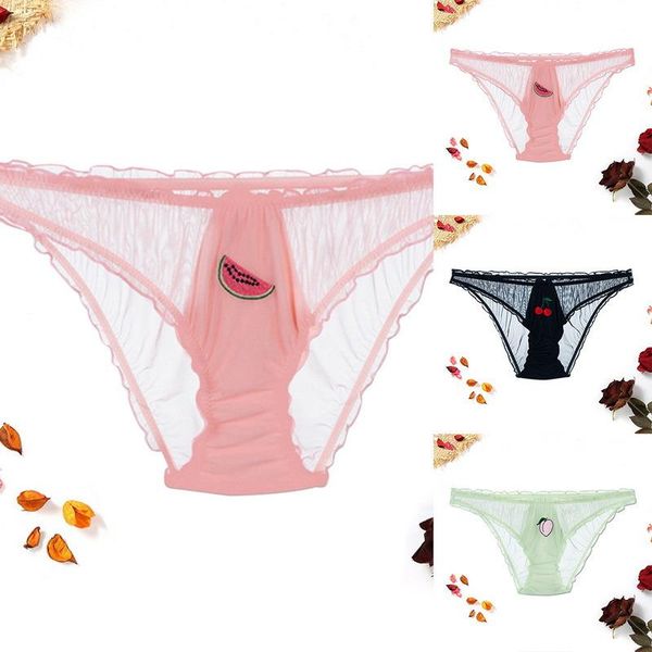 women's panties lace underpants ruffled printed hollow transparent seersucker fruit embroidered briefs, Black;pink
women's panties lace underpants ruffled printed hollow transparent seersucker fruit embroidered briefs, Black;pink