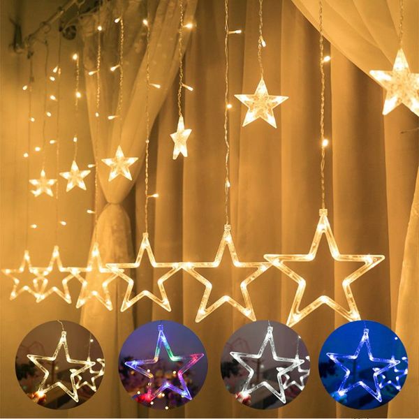 fairy lights festoon led string star garland on window curtain indoor for room decoration wedding light decor strings
fairy lights festoon led string star garland on window curtain indoor for room decoration wedding light decor strings