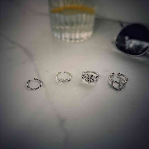 luxury brand party favor chrome/hearts rings lkstyle does not fade korean cross ring ins cool wind makes old trendy hip hop
luxury brand party favor chrome/hearts rings lkstyle does not fade korean cross ring ins cool wind makes old trendy hip hop