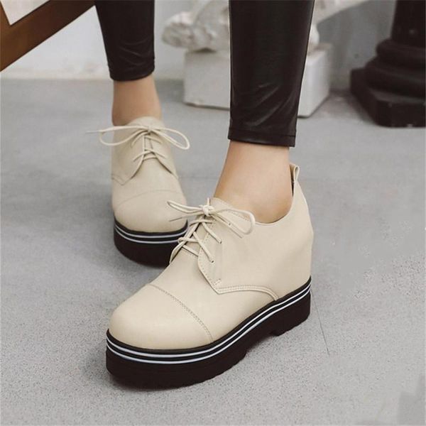 dress shoes pxelena platform punk rock gothic hidden high heels women lace up round toe oxfords daily casual pumps lady 34-43, Black
dress shoes pxelena platform punk rock gothic hidden high heels women lace up round toe oxfords daily casual pumps lady 34-43, Black