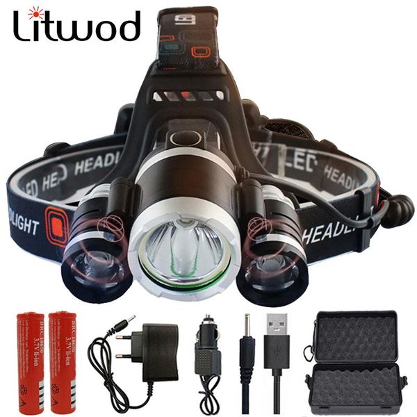 led headlamp 3*xm-l t6 ir headlight lamp super bright head power bulbs lithium ion fishing lantern litwod / headlamps
led headlamp 3*xm-l t6 ir headlight lamp super bright head power bulbs lithium ion fishing lantern litwod / headlamps
