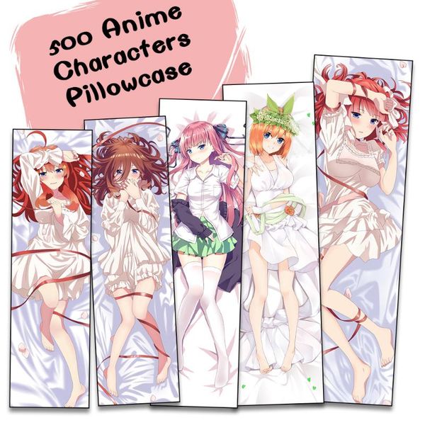 pillow case anime nino miku yotsuba itsuki dakimakura cover the quintessential quintuplets fullbody otaku bedding
pillow case anime nino miku yotsuba itsuki dakimakura cover the quintessential quintuplets fullbody otaku bedding