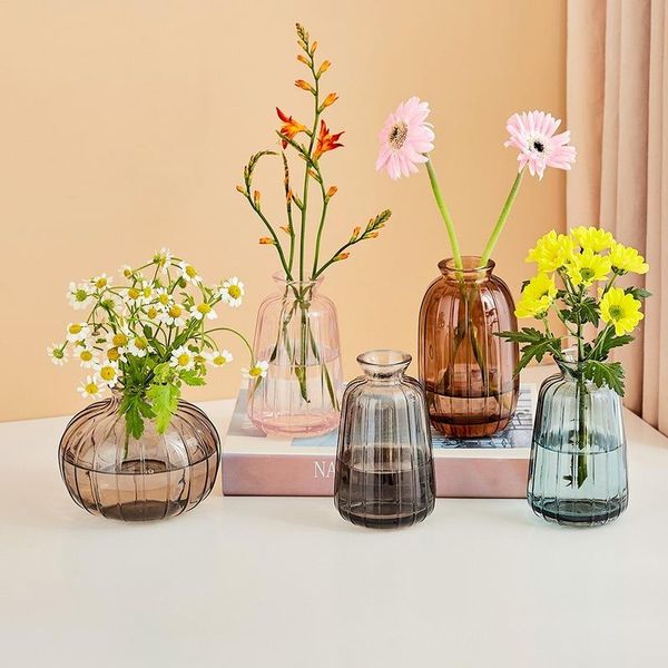 nordic transparent glass vase small living room decoration ornaments home decor modern flower mini terrarium figurines vases
nordic transparent glass vase small living room decoration ornaments home decor modern flower mini terrarium figurines vases