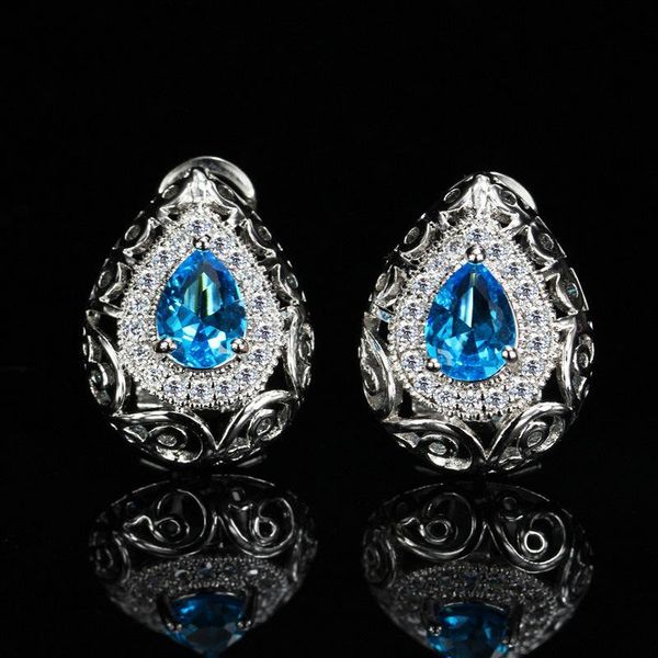 stud water drop zircon earrings gold electroplated sapphire emerald ruby gemstone color women fine jewelry, Golden;silver
stud water drop zircon earrings gold electroplated sapphire emerald ruby gemstone color women fine jewelry, Golden;silver