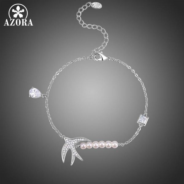 link, chain azora flying bird charm bracelets & bangles white gold color simulated pearl beads snake wedding jewelry for women 0205, Black
link, chain azora flying bird charm bracelets & bangles white gold color simulated pearl beads snake wedding jewelry for women 0205, Black