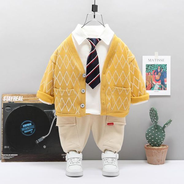 clothing sets lisunny baby boys 2021 spring kids clothes casual style coats t shirt pants toddler infant children costume, White
clothing sets lisunny baby boys 2021 spring kids clothes casual style coats t shirt pants toddler infant children costume, White