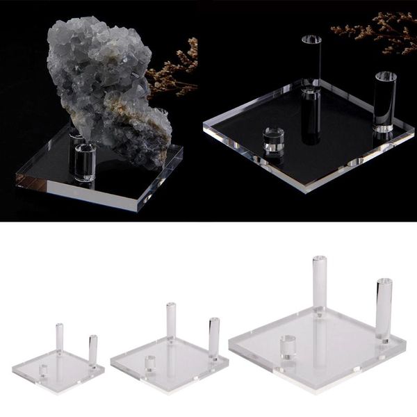decorative objects & figurines clear three-peg base suport display stand for mineral stones d
decorative objects & figurines clear three-peg base suport display stand for mineral stones d