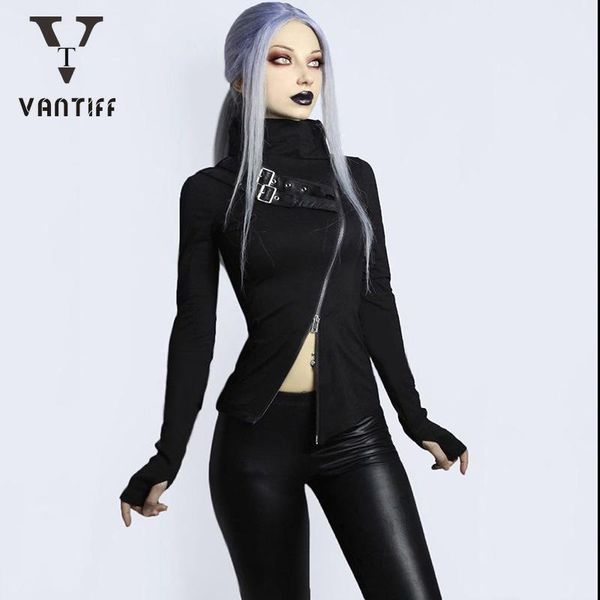 harajuku fashion streetwear dark wind street tide long sleeve t-shirt female 2021 punk double zipper high collar for women women's, White
harajuku fashion streetwear dark wind street tide long sleeve t-shirt female 2021 punk double zipper high collar for women women's, White