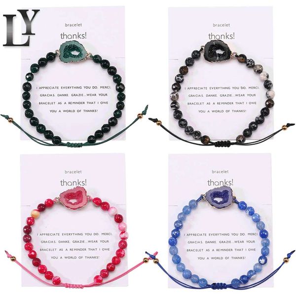 strands natural agate transfer beads bracelet hand woven with colored resin for men and women, Black
strands natural agate transfer beads bracelet hand woven with colored resin for men and women, Black