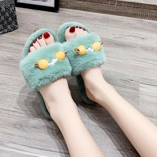 women slippers for autumn fur slides home soft shoes indoor outdoor cute furry fluffy large size 35-45, Black
women slippers for autumn fur slides home soft shoes indoor outdoor cute furry fluffy large size 35-45, Black