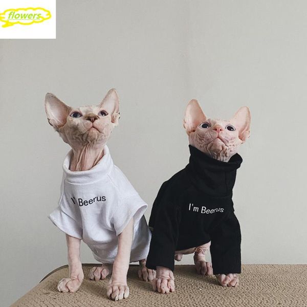 cat costumes clothes sphinx cotton summer t-shirt couple's shirt deven black white for pet
cat costumes clothes sphinx cotton summer t-shirt couple's shirt deven black white for pet
