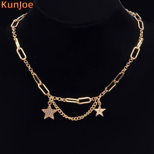 chains kunjoe bohemia metal geometry star pendant necklace vintage contracted joker sweater chain crystal choker for women, Silver
chains kunjoe bohemia metal geometry star pendant necklace vintage contracted joker sweater chain crystal choker for women, Silver