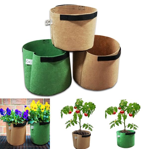 new growing bag non-woven felt garden plant grow bags vegetable flower potato pot container potato grow planter garden supplies
new growing bag non-woven felt garden plant grow bags vegetable flower potato pot container potato grow planter garden supplies